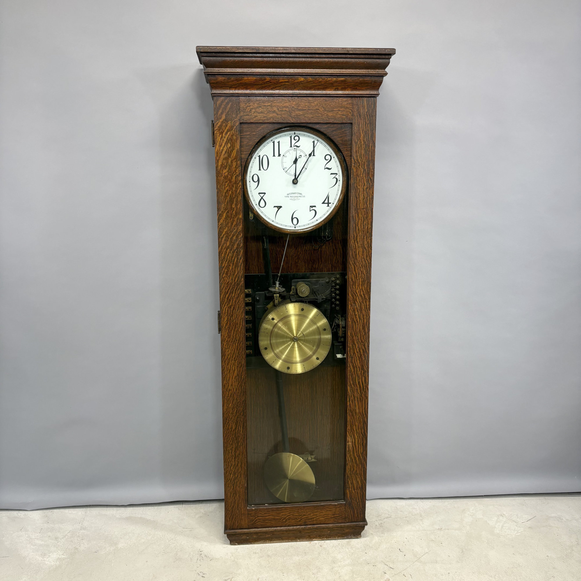 Rare International Time Recording 460 Series Master Clock