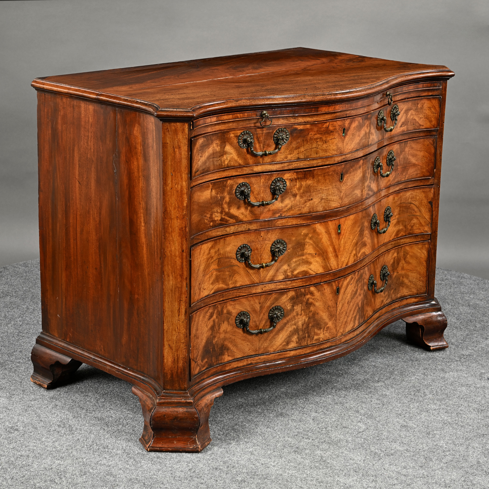 George III Mahogany Chest of Drawers, 18th Century